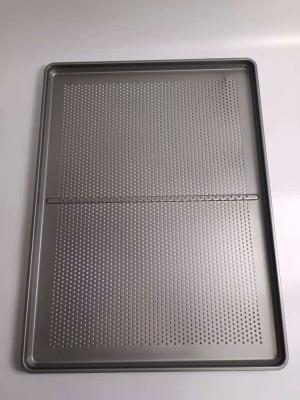 China 1.0mm Hard Anodized Aluminium Cookie Tray Baking Sheet for sale