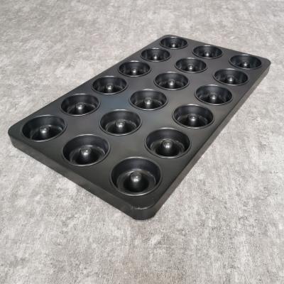 China 18 Hohlraum-Donut-Form Tray Al Steel Material Chemical Stable zu verkaufen