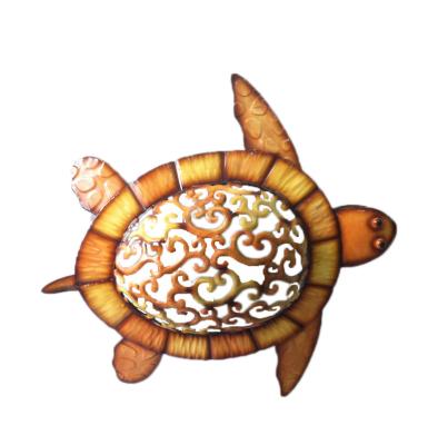 China Vintage Metal Wall Art Home Decor Sea Turtle Nautical Turtle for sale