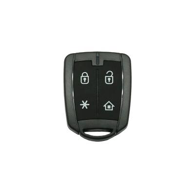 China Replace Car Key Px42 Shell Burglar Alarm 4 Button Control With Battery Clip for sale