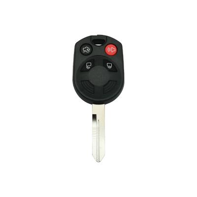 China Replace Car Key ForFord Remote Key Shell 4B NO LOGO H72 Blade Brass Key Pad for sale