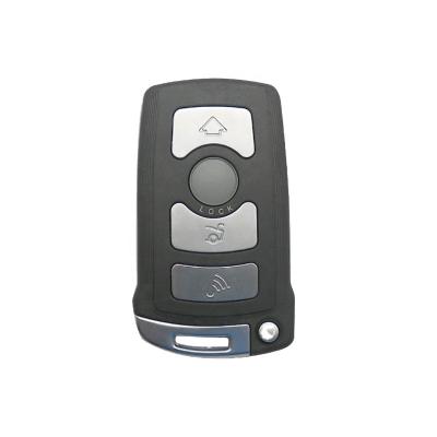 China Replace 4 Button Car Key FOB Case ForBMW 7 Series E65 E66 E67 E68 745i 745Li 750i 750Li 760i Master Remote Key With Small Master Battery Holder for sale