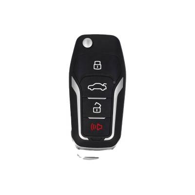 China Replace Car Key FOR.D Style CONDOR-Flip-4BTN-Unmovable Key Fob XNFO01EN for sale