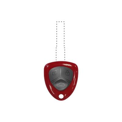 China Replace Car Key FER.R Style Flip-3BTN-Red Color-with Keyblank XKFE00EN for sale