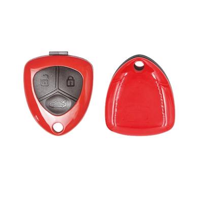 China Replace Car Key B17-3 Ferrari Style 3 Button Remote Key For KD900/KD200/KD900+/URG200 For Product Any Model Remote By Blade Hole for sale