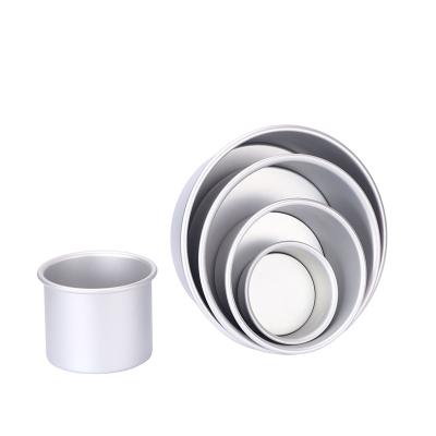 Chine Sustainable Aluminum multi size birthday cake round bottom detachable non stick bakeware à vendre