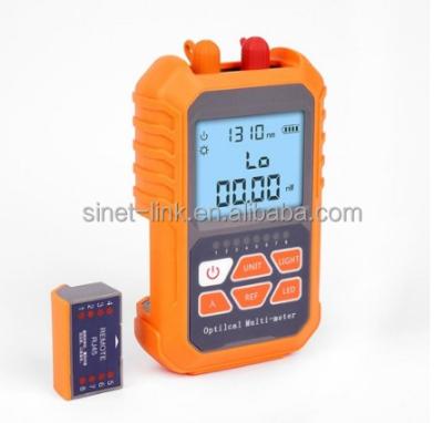 China Multi Function Rechargeable Lithium Battery OPM with 5KM 10KM VFL OPM Fiber Optic Power Meter for sale