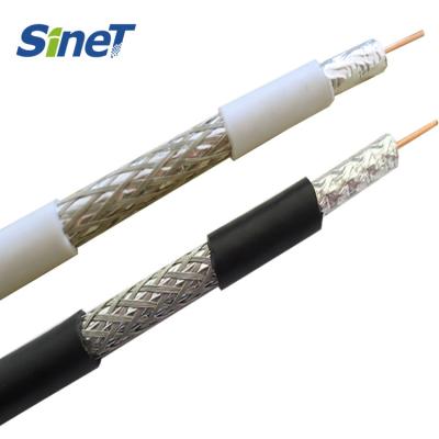 Китай High Performance 75Ohm CATV CCTV 305m 100m Coaxial Cable CCS CU Conductor RG59 RG6 RG11 Cable продается