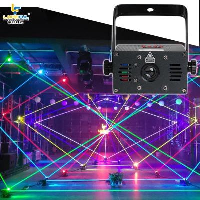 China One Beam RGB Effect Professional Led Single Exposure System Full Color Beam 2W RGB Laser Projector 3in1 dmx laser pointer for sale