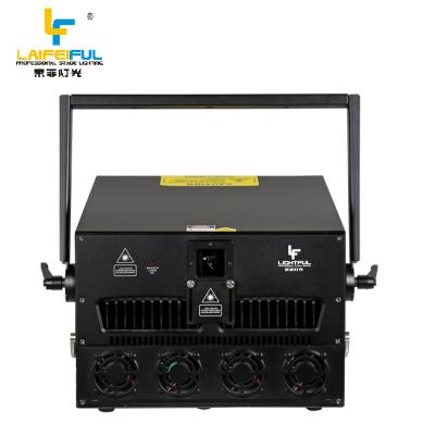 China Big Stage Power 20W 30W 40W RGB Landmark Green Beam Laser Light With ILDA for sale