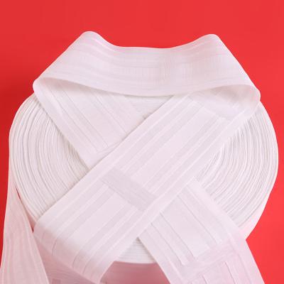 China 2019 Simple New Design Super Soft Striped Pattern Polyester Blinds Decorative Curtain Accessories for sale