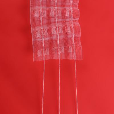 China Simple transparent high quality made in china border wave waist curtains custom made home taped for sale