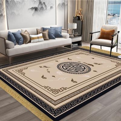 China Luxury Home 3d Tassel Carpet Floor Rug Washable Nordic Large Moroccan Plaid Rug Blankets For Living Room for sale