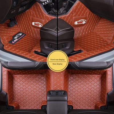 China All-season Protection Cheap Price Interior Accessories 7d Foor Mat Pvc Car Floor Mat For Kia NewCarens 2013-2016 for sale