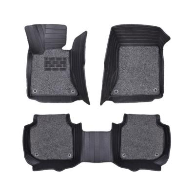 China All-season protection diamond 7d custom luxury car pvc leather car floor mats for Honda Accord 2018-2020 for sale