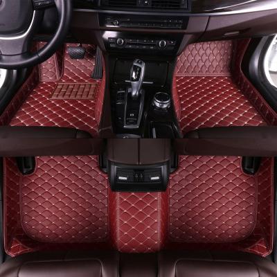 China All-season Protective PVC Car Floor Mat Eco-Friendly 7d Leather Luxury For Nissan Navara NP300 2015-2019 for sale