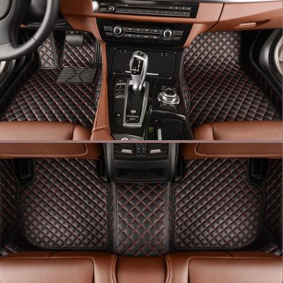 China all-season pad wholesales custom leather 7d pvc car floor mats for honda civic 2008-2011 new design for sale