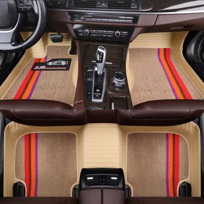 China factory direct sale All-season protection waterproof fairly cheap 7d pvc car floor mats for Mazda 3 2010-2013 for sale