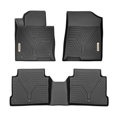 China Waterproof/Dustproof/Non-Slip/Easy To Clean Floor Mats Compatible With Optima And Sonata, Custom Fit Floor Liners For Hyundai Sonata 2015-2019 for sale