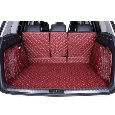 China Waterproof/Dustproof/Non-slip/Easy to Clean All Weather Luxury Customized Universal Car Trunk Leather Mats All Surrounded For Specials Cars for sale