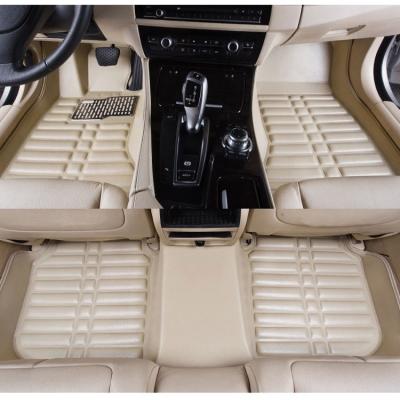 China Waterproof/dustproof/non-slip/easy to clean universal customized luxury PVC 5d car floor mat for sale