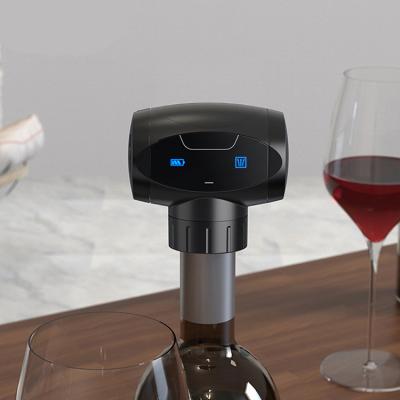 China 2020 Sustainable New Product Ideas Vacuum Pump Stopper Wine Bottle Stopper Wine Corkscrew Keep Fresh for sale