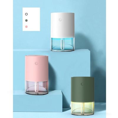 China Smell New Comfortable Mini Car Diffuser Usb Rechargeable Portable Electric Air Humidifier Diffuser Car Cooler for sale