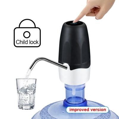 China Wholesale Electric Portable Water Dispenser Pump Water Drinking Water Pump Mini Cordless Rechargeable for sale