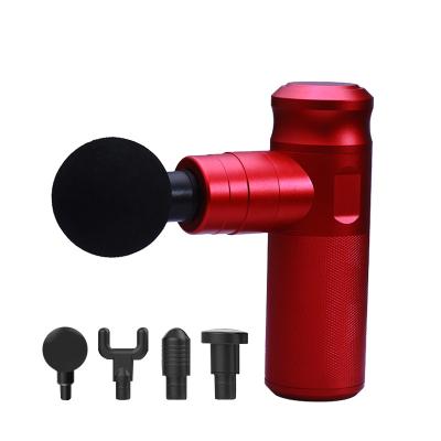 China Portable Mini Gun High Frequency Deep Tissue Fascia Vibration Percussion Relaxation Massage Function Timing Control Muscle Massager Gun for sale