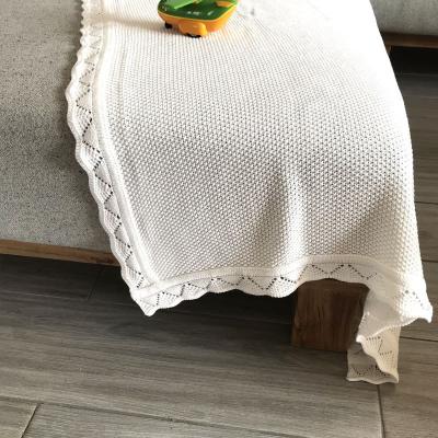 China BK002 Anti-Static Kids Blankets Casual Baby Blankets Knitted Newborn Wrap Soft Wrap Toddler Sofa Crib Quilt Baby Stroller Blanket for sale