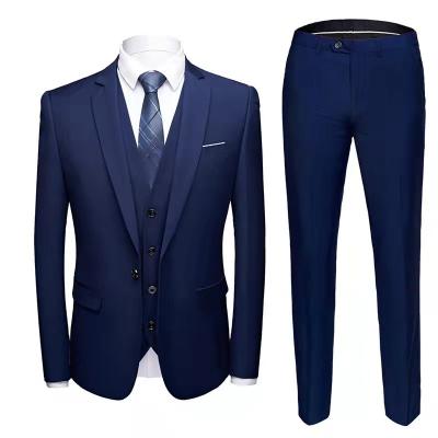 China ST006 Anti-wrinkle Fashion Custom Men's Suits Performance Choir Wedding Blazer 3 Pieces Set for sale