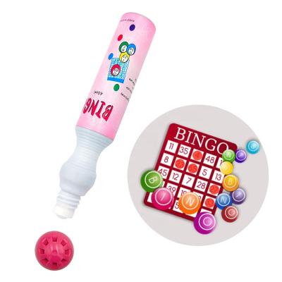 China Drawing / Pop Coloring Paint Or Game Tools Colorful And Easy To Hold Smooth Dot Bingo Marker Pen For Bingo Games for sale