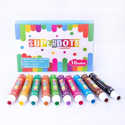 China Graffiti Mini Dot Markers For Bingo Game Dauber of Mini Nontoxic Washable Small Bingo Dabbers of Kids Painting and Drawing for sale