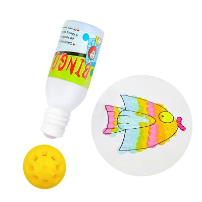 China Cute Shaped Non-Toxic Foam Bingo Dabbers Washable Cheap Prizes Bingo Game Kids Dot Markers Mini Paint Set For Drawing Toys for sale