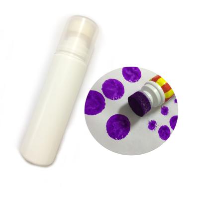 China Empty Plastic Bingo Game Graffiti Marker Bottles Bingo Dot Dauber Art Paint Container With Large Sponge Seed for sale