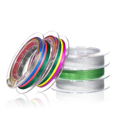 China Amazing High-knot strength quality fishing line braided 8 strands 100% pe for customize packing for sale