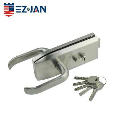 Κίνα High quality SS304/SS201/Zinc-alloy security stainless steel satin glass to glass door glass door lock προς πώληση