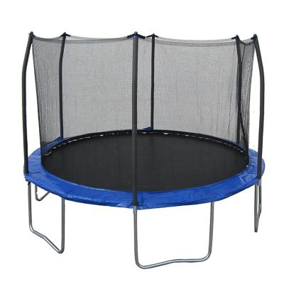 China With Large New Design Protective Net Popular Trampoline With Inner Net Trampoline For Adults for sale