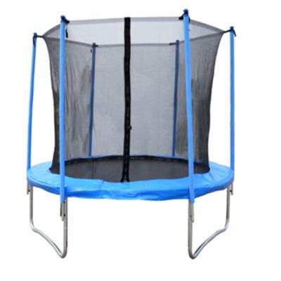 China With Protective Net Competitive Price Good Quality Trampoline 8ft 10ft 12ft Tall With Mat for sale