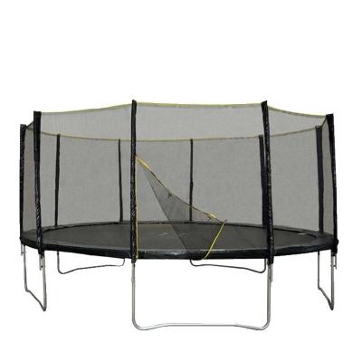 China With Protective Gym 14ft Net Round Trampoline For Park With Net for sale