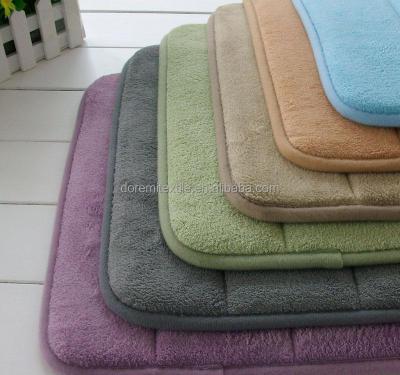 China Eco - Friendly Bath Mat With Memory Foam , Luxury Memory Foam Bath Mat Mat Cover for sale