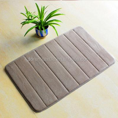 China eco-friendly non-slip mat, foam prayer mat menory blankets, micro fiber dog mat for sale