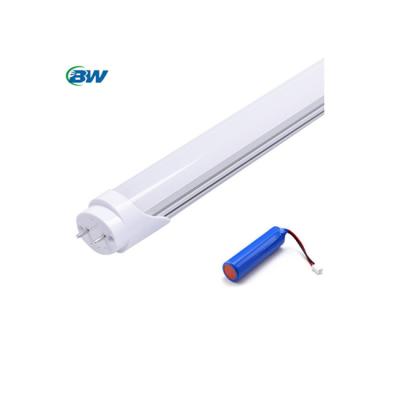 China 18W LED Tube Light, Emergency LED Tube Desk T8 LED Light With Battery Holder 4ft 120cm g13 led t8 tube for sale