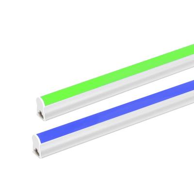 China Theme Park T8 T5 RGB Color Changing Tube RGBW 2ft 3ft 4ft 18W LED RGB Light Green Blue Integrated Light for sale