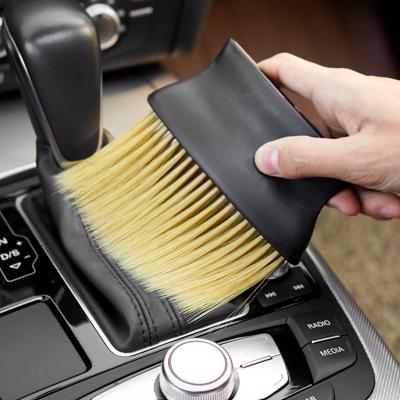 China Simple Car washing soft bristle brush Car interior dust sweeping small cleaning brush for sale