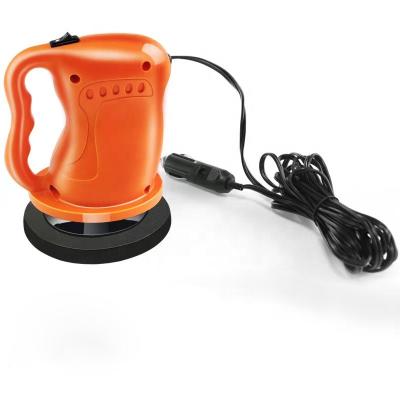 China Portable handheld 12V mini electric car waxing polishing machine 11.5*15CM for sale