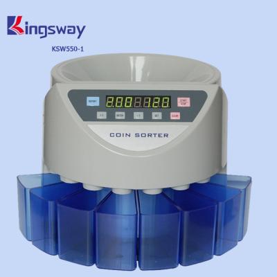 China Mexico Automatic Coin Sorting Electronic Counter (KSW550-1). for sale