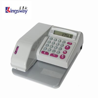 China Automatic check printer Check Writer For KSW310A modern check personalization staff for counting coins for sale