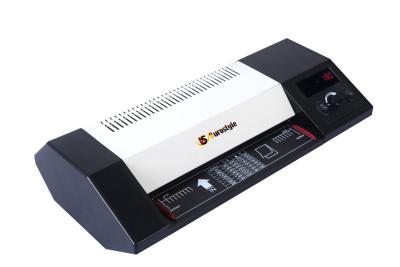 중국 박판으로 만드는 기계 A4 Laminator 4 롤러 난방 기계 230mm 판매용