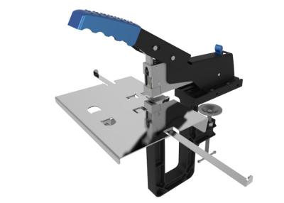 China Grampeador manual da sela da eficiência elevada/grampeador bonde da brochura para o posicionamento exato dos folhetos à venda